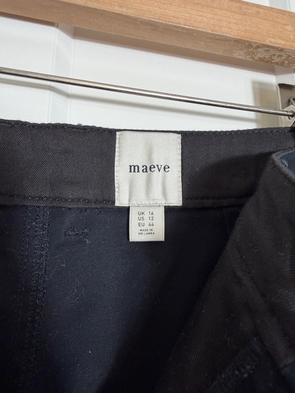 Maeve Navy Blue Workwear Pants Size 12 - Picture 2 of 3